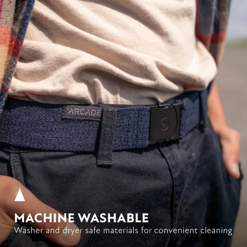 Miniatura 4 de Arcade Cinturón para hombre Adventure Ranger correa elástica resistente, hebilla no metálica para viajes