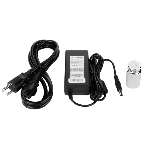 Miniatura 6 de U.S. Solid Báscula de laboratorio de precisión, 7.05 oz x 0.00 oz (1 mg), balanza analítica, conteo de piezas, interfaz USB y RS232, escudo de tiro