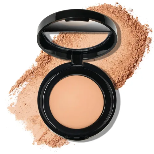 LAURA GELLER NEW YORK Polvo difuminador y fijador horneado, polvo fijador de maquillaje translúcido para un acabado de enfoque suave, minimiza
