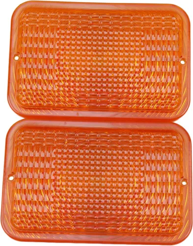 Miniatura 7 de BLUESUNSOLAR 1 lente ámbar LVU18745 de repuesto de lente de luz trasera para John Deere Tractor 1023E 1025R 1026R 2025R 2027R 2032R 2038R 2305 2320