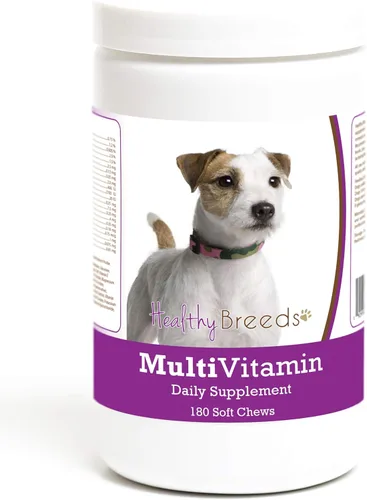 Miniatura 136 de Healthy Breeds Bulldog francés multivitamínico suave masticable para perros 180