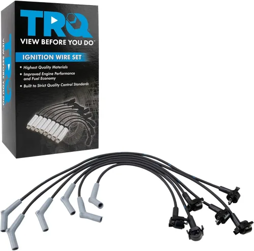 Miniatura 11 de Kit de cables para bujías de encendido del motor TRQ para Ford F250 F350 Super Duty V8 6.2L Nuevo