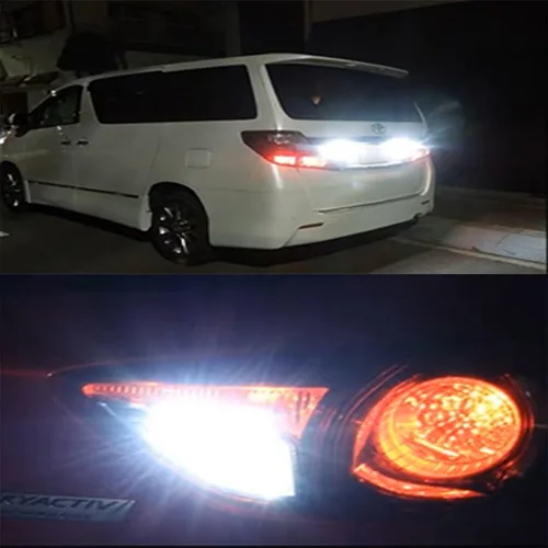 Miniatura 3 de Alla Lighting Brightest T15 912 921 CANBUS - Bombillas LED de marcha atrás, 6000 K, xenón blanco 16 W, 16 W, 194, 922, 921 KX, 912KX, 2400 lm, CSP