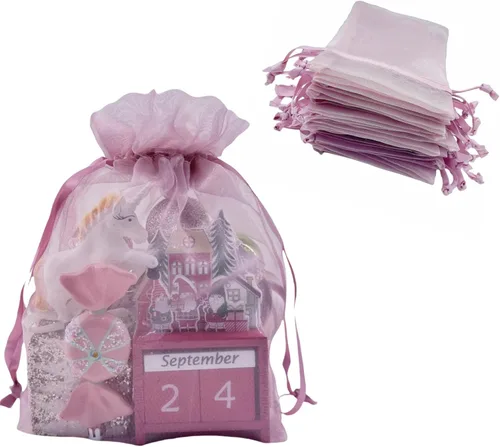 Miniatura 18 de QIANF 20 bolsas de regalo de organza transparente lavanda de 4 x 6 pulgadas con cordón, bolsas de golosinas, bolsa de malla para joyas, bolsa