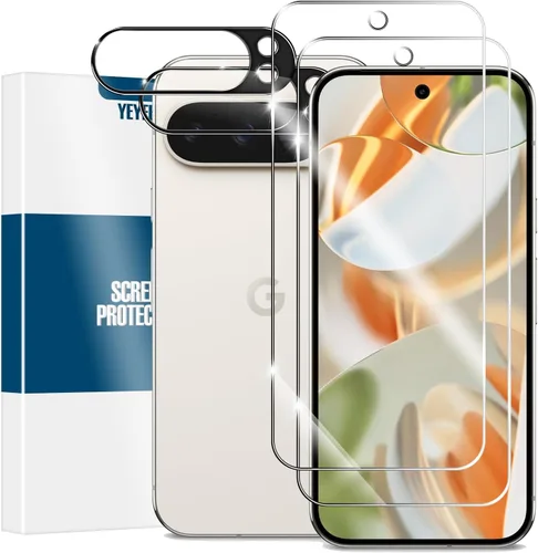 Miniatura 8 de Protector de pantalla para Google Pixel 6 5G + protectores de lente de cámara, [2+2 unidades] Protector de pantalla de vidrio templado de cobertura