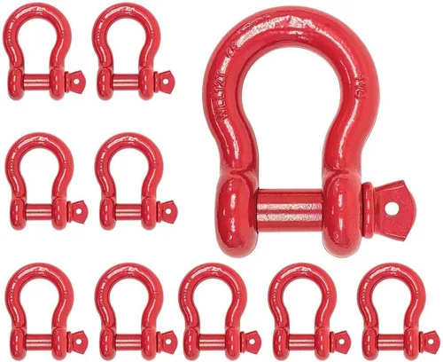 Miniatura 71 de Mytee Products - Grillete de anclaje forjado de 5/8" de acero al carbono con tornillo de aleación, 3.25 toneladas (6,500 libras) de capacidad de 20