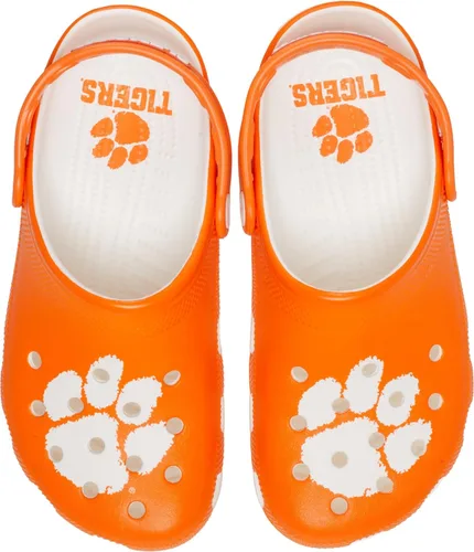 Miniatura 4 de Crocs Zuecos universitarios clásicos unisex para adultos, regalos de Clemson, Tigres de Clemson, regalos de fútbol, Clemson, 9 hombres/11 mujeres