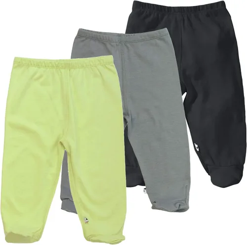 Miniatura 6 de Babysoy Baby Essential - Conjunto de pantalones de 3 piezas