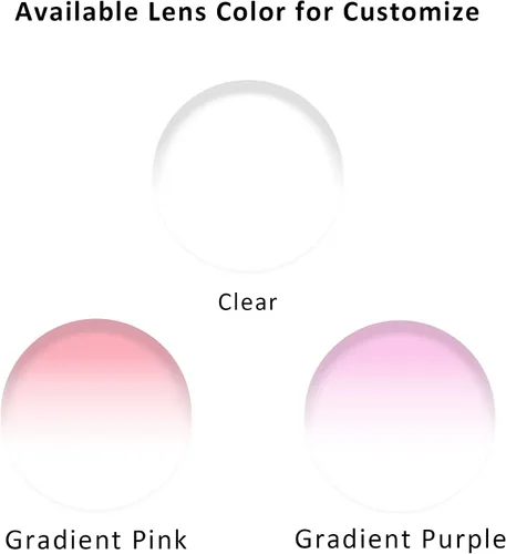 Miniatura 5 de LifeArt Lentes de lectura con bloqueo de luz azul sin montura con lente personalizada que reducen la fatiga ocular con diamantes elegantes