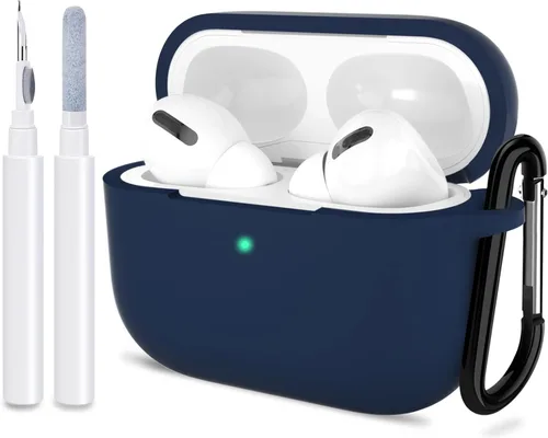 Funda para AirPods Pro de 2ª generación, accesorios protectores de silicona con llavero para mujeres y hombres para Apple AirPods Pro Gen 2 (2022),
