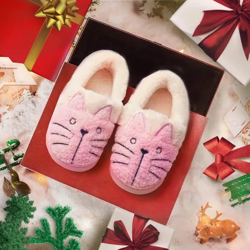 Miniatura 6 de pantuflas de gato para toda la familia, pies calientes