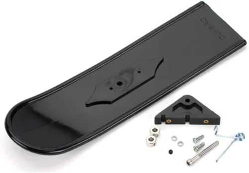 Du-Bro 826 Black Snowbird Skis, Nariz Negro