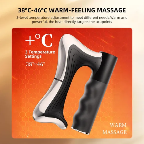 Miniatura 4 de Masajeador eléctrico Gua Sha Hyper Blade Masajeador Fascia Cuchillo Masajeador Eléctrico Fascia Raspador EMS Relajación Muscular Suavizar la Piel