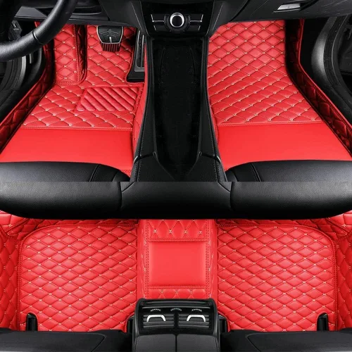 Miniatura 11 de Tapete para Auto Adecuado para el 99% de Sedanes, Coches Deportivos, Tapetes de Coche Personalizados de Lujo para SUV, Mujeres, Tapetes Automotrices