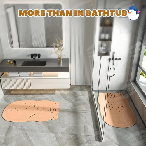 Miniatura 8 de UNEEDE Alfombra de Bañera Antideslizante para Niños, Alfombra de Ducha Antideslizante para Niños Pequeños, Superficie Antideslizante Lavable
