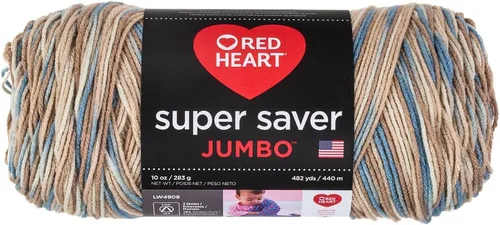 Miniatura 21 de Red Heart Super Saver Jumbo Ovillo de lana, Amatista