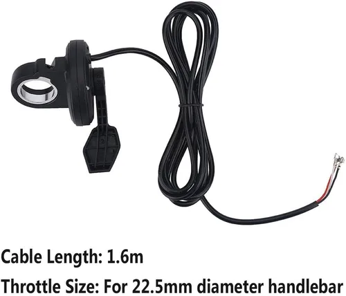 Miniatura 4 de VGEBY Asamblea de control de la mano izquierda o derecha del acelerador del pulgar para el acelerador eléctrico de la vespa de la b