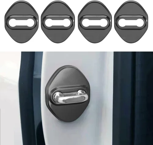 TOMALL 4 pestillos de bloqueo de puerta de automóvil compatibles con Honda Accord Civic CR-V XR-V HR-V UR-V Odyssey Crosstour Pilot Vezel de acero