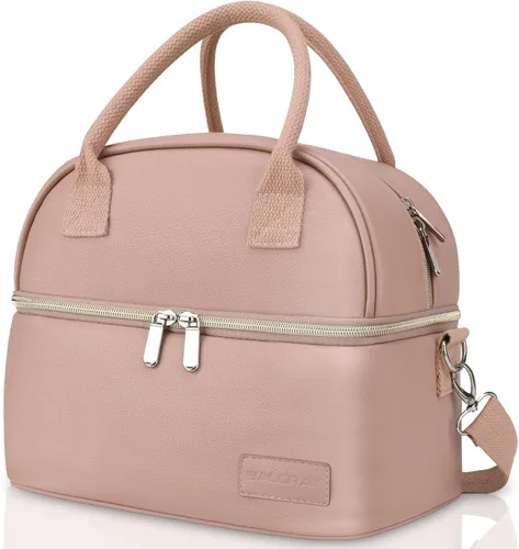 Miniatura 34 de BALORAY Bolsa de almuerzo para mujeres y hombres, lonchera aislada para adultos, bolsa de almuerzo reutilizable para el trabajo, picnic o viajes