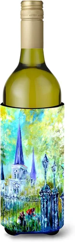 Miniatura 8 de Caroline's Treasures MW1185MUK Big Boy on Blue Crawfish Ultra Hugger para latas delgadas, funda para enfriar, lavable a máquina, funda para bebidas