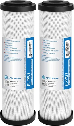 Miniatura 5 de APEC Water Systems CT-1000 Filtro de repuesto para sistema de filtro de agua potable para encimera (FI-PB1)