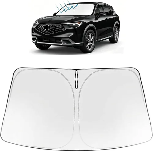 Miniatura 202 de Proadsy Parasol para parabrisas actualizado 2025, ajuste personalizado Dodge RAM 1500 2Dr 2019-2024 2025, 4 capas, plegable, protector de parasol