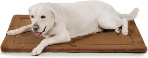 Miniatura 42 de Made4Pets Cojín Cama para Jaula de Perros Medianos y Grandes, Lavable y Reversible, Tapete Antideslizante para Perrera para un Sueño Acogedor, Cama