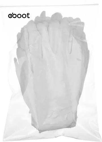Miniatura 6 de Eboot Juego de 24 pares de guantes de algodón blancos de Navidad de 8 pulgadas para fiesta de cosplay de Papá Noel