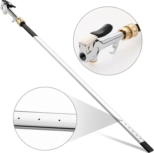 Miniatura 2 de Threlaco Filtro de Aire de 24", Varilla de Limpieza de Radiador para Sistemas de Refrigeración de Alta Eficiencia y Radiadores, Varillas de Limpieza