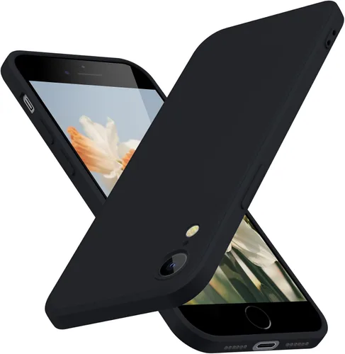 Funda para iPhone XR de silicona líquida, protección de cuerpo completo, suave antiarañazos para iPhone XR, ajuste delgado, duradero, 6.1 pulgadas,