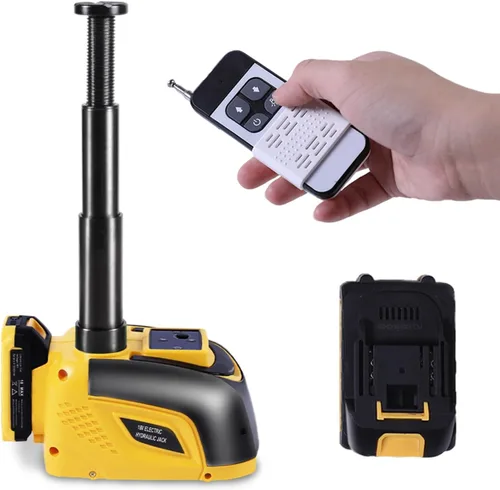 Miniatura 9 de STANDTALL Kit de gato eléctrico para coche de 5 toneladas y 12 V, elevador automático para automóvil con llave de impacto y bomba de inflado