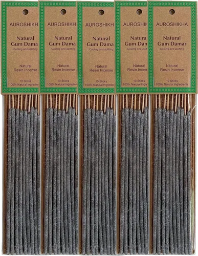 Miniatura 6 de Aursohikha - Varillas de incienso de resina natural, 2 varillas cada una (total de 14 varillas)