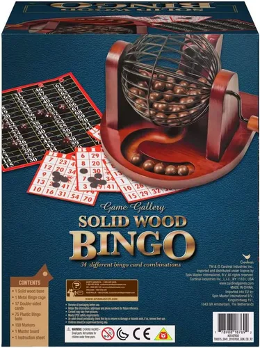 Miniatura 2 de Game Gallery Bingo de madera maciza