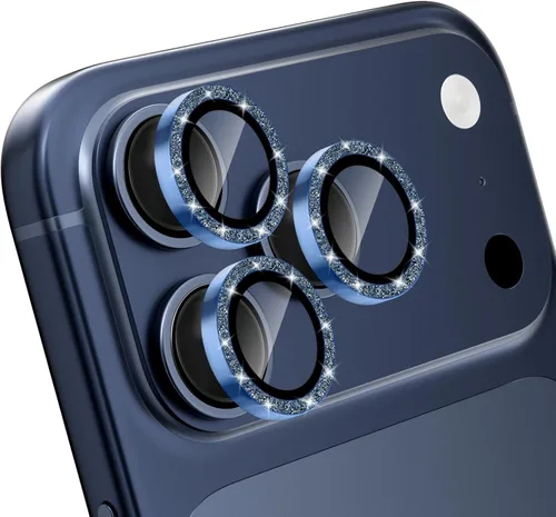 Miniatura 11 de CloudValley Protector de lente de cámara para iPhone 17 Pro/iPhone 17 Pro Max, [Instalación en 1 segundo] Cubierta de vidrio templado Ultra-HD, Negro