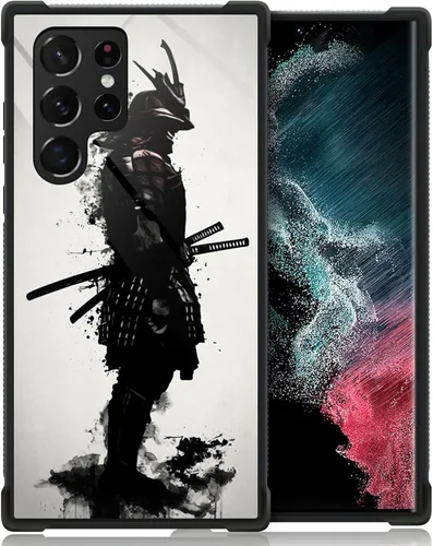 Miniatura 491 de CARLOCA Funda compatible con Samsung Galaxy S22 Ultra, diseño gráfico de Star Howling Wolfs Samsung Galaxy S22 Ultra, diseño gráfico, a prueba