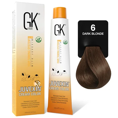 Miniatura 11 de GK HAIR Color Cream 3.0 Marrón oscuro natural – 100% cobertura de canas Resultados semipermanentes, semipermanentes o semipermanentes 8–10 vol