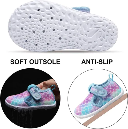 Miniatura 47 de FEETCITY Baby Boys Girls Water Sport Shoes Barefoot Kids Aqua Socks Quick-Dry Beach Swim Pool Shoes