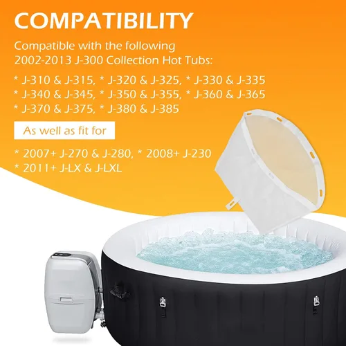 Miniatura 3 de 6570-392 - Reemplazo de accesorios de desechos para jacuzzi jacuzzi, se adapta a modelos de colección de fabricación de 2002 a 2013 (paquete de 2)