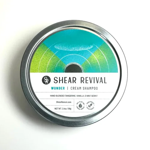 Shear Revival Wonder Champú para hombres y mujeres, limpia y acondiciona el cabello y el cuero cabelludo, todo natural, sin sulfatos ni parabenos,