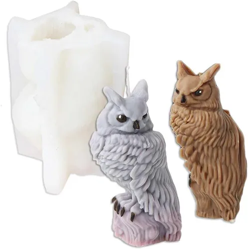 Miniatura 3 de Tone Fun Moldes de silicona con forma de alpaca para hacer velas, resina, velas de aromaterapia, jabón de cera hecho a mano, decoración del hogar