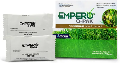 Miniatura 8 de Atticus Empero Q-Pak Nutsedge Killer (0.35 onzas) herbicida de césped – Mata el césped de nueces en céspedes establecidos, césped ornamental y áreas
