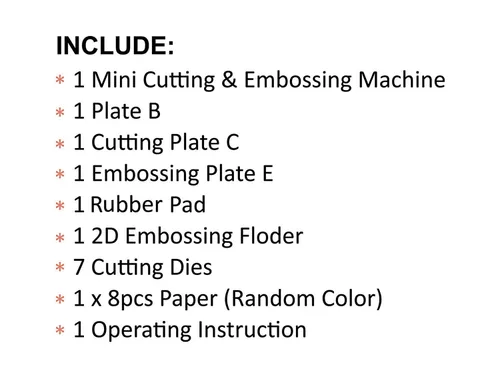 Miniatura 4 de Bira Craft Troquelado & Embossing Machine Combo, Mini máquina troquelada, ranura de alimentación de 3 1/8 "para papel de 3" y otros