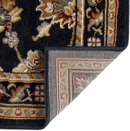 Miniatura 8 de Alfombra de pasillo 2x8, alfombra de cocina, pasarela de entrada, tradicional, oriental, negro, 2 pies 3 pulgadas x 7 pies 3 pulgadas Negro