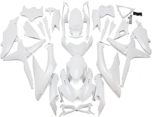 Miniatura 30 de Kit de carenado de plástico ABS para Suzuki 2004 2005 GSXR600 GSXR750 K4, carenados de inyección, kit de carrocería completa Rojo Negro