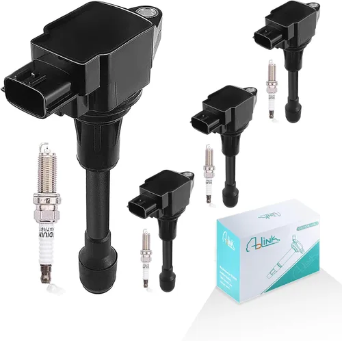 Miniatura 8 de Paquete de bobinas de encendido UF349 22401-8H515 Bujías para Infiniti I35 QX4 (3.5L 4.0L) para Nissan NV1500 NV3500 2012-2019, NV2500 2012-2020