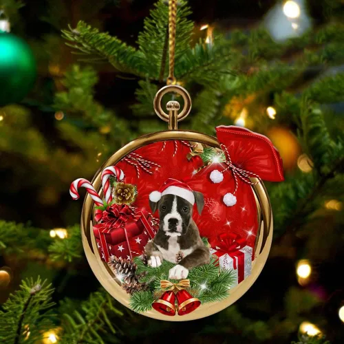 Miniatura 14 de Nazenti Adorno personalizado de bola de Navidad de pastor australiano – Adorno de perro personalizado para amantes de las mascotas, colgante