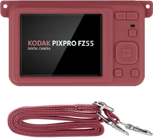 Miniatura 11 de Funda de silicona para cámara digital Kodak PIXPRO Friendly Zoom FZ45 16MP (funda negra)
