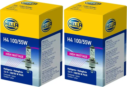 Miniatura 4 de HELLA Bombilla de alta potencia H4 100/55W, 12 V