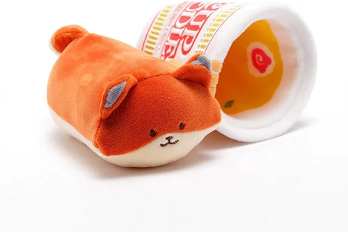 Miniatura 4 de Anirollz Juguete de peluche – Manta oficial de Nissin Cup Fideos Roll Outfitz Doll Suave, esponjoso, cálido, lindo, cómodo, seguro, almohada