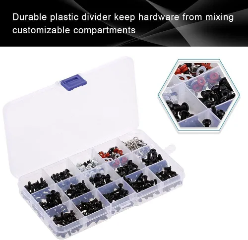 Miniatura 6 de GLOBACT Kit de herramientas de reparación RC de 531 piezas y destornilladores RC hexagonal para Axial Redcat HPI Arrma Losi RC4WD 1/8 1/10 1/12 1/16